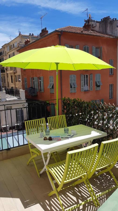 F2 Terrasse, Moderne, Hyper Centre, Clim, Ascenseur- Dubouchage Apartment Nice Bagian luar foto