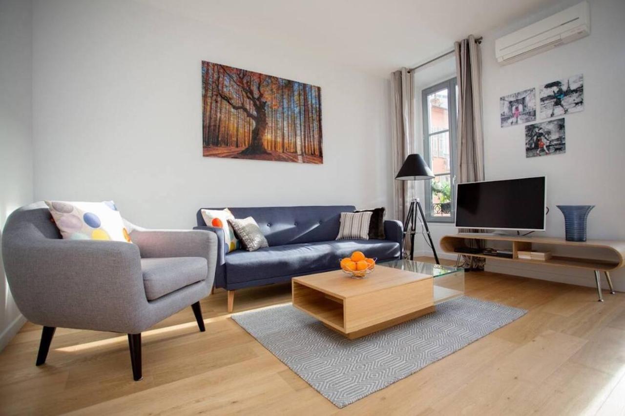 F2 Terrasse, Moderne, Hyper Centre, Clim, Ascenseur- Dubouchage Apartment Nice Bagian luar foto
