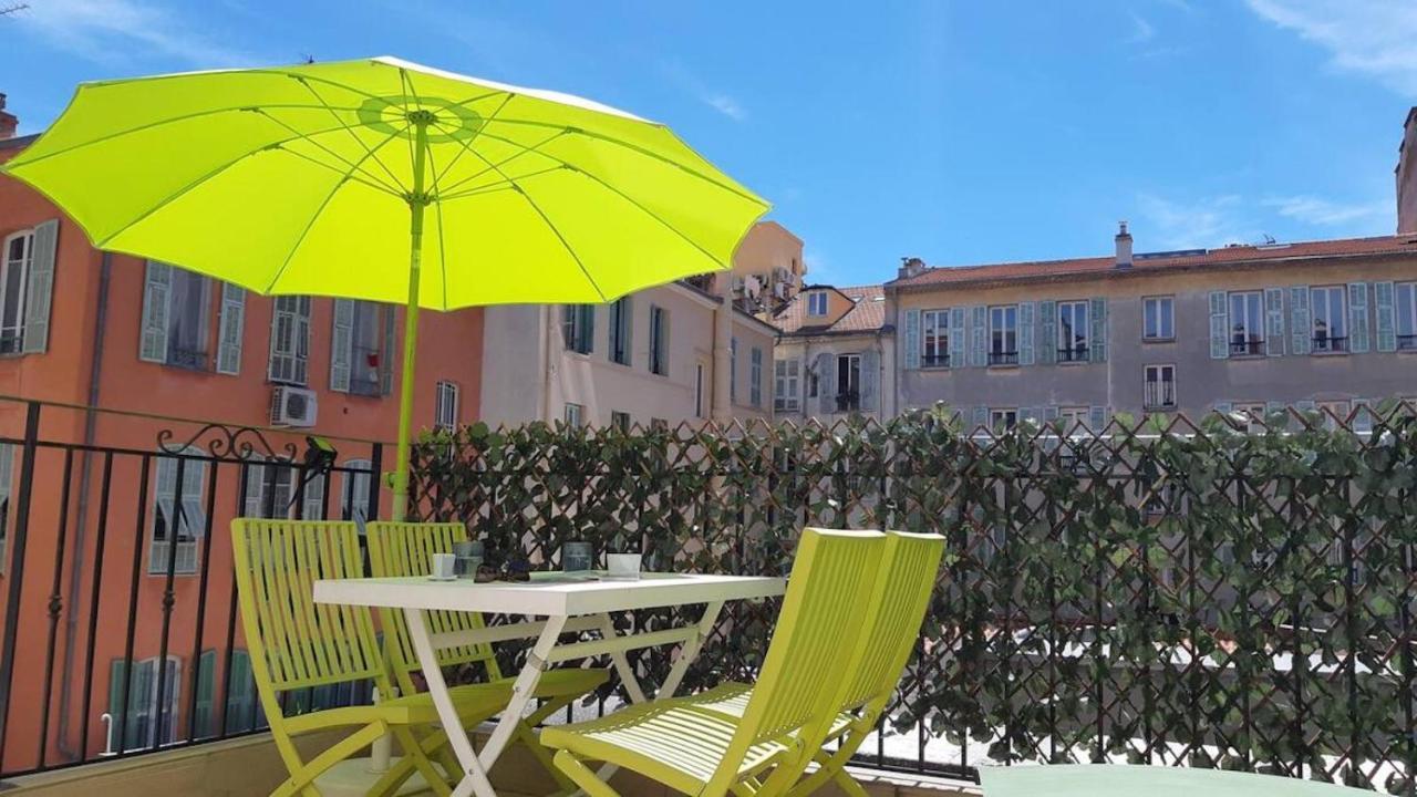 F2 Terrasse, Moderne, Hyper Centre, Clim, Ascenseur- Dubouchage Apartment Nice Bagian luar foto